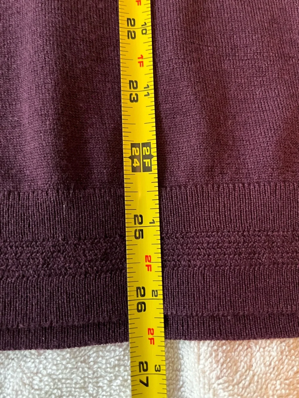 Ted Baker Men's V-Neck Sweater in Plum